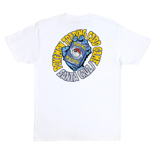Santa Cruz | Pokemon TCG Hand T-Shirt White