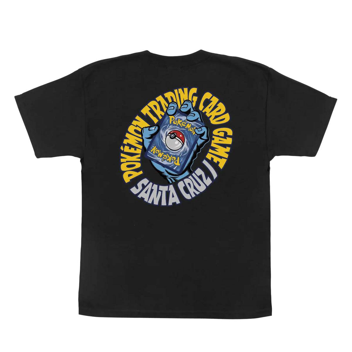 Santa Cruz | Pokemon TCG Hand Youth T-Shirt Black