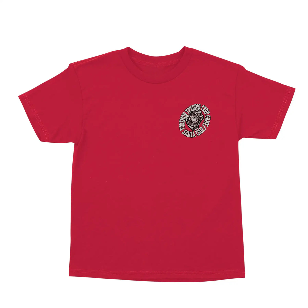 Santa Cruz | Pokemon TCG Hand Youth T-Shirt Red