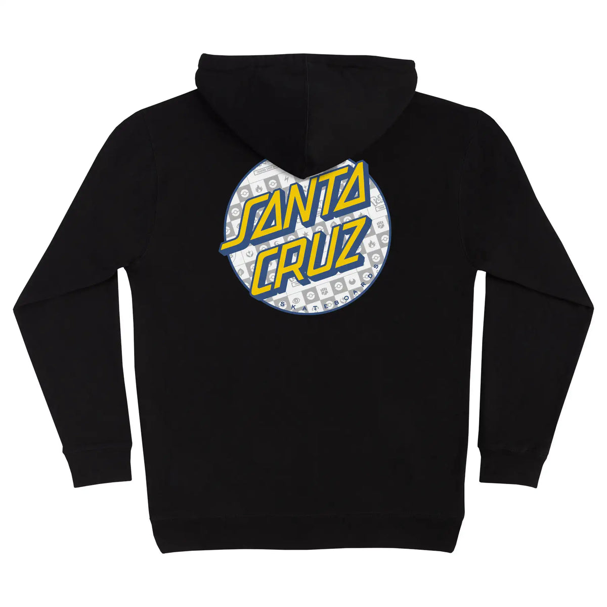 Santa Cruz | Pokemon Energy Dot Hoodie Black