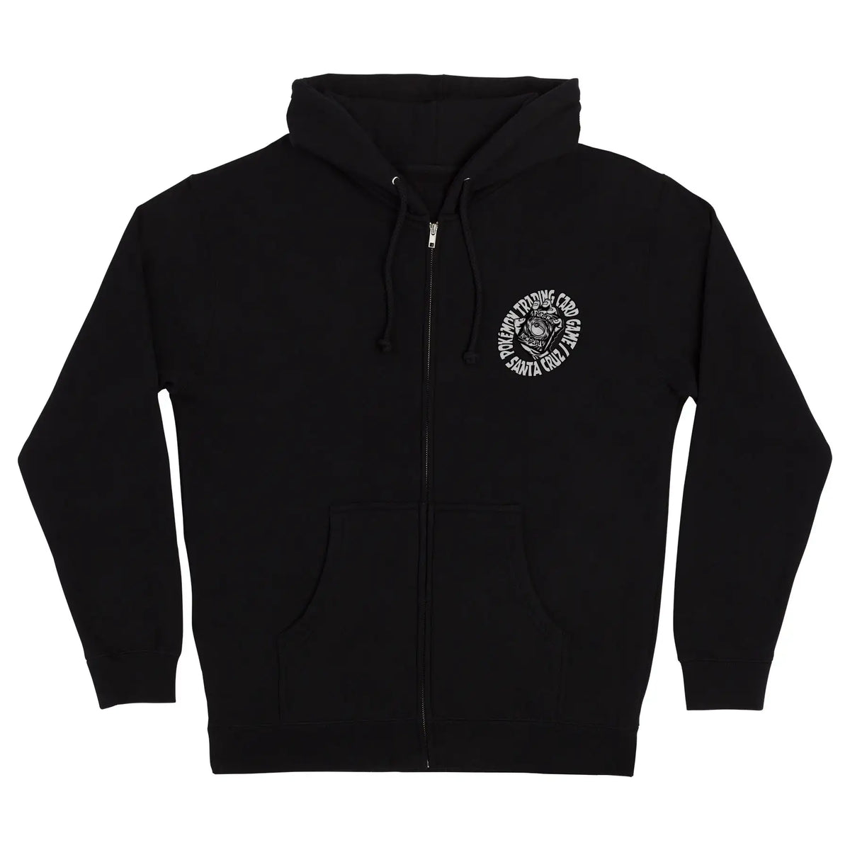 Santa Cruz | Pokemon TCG Hand Zip Hoodie Black