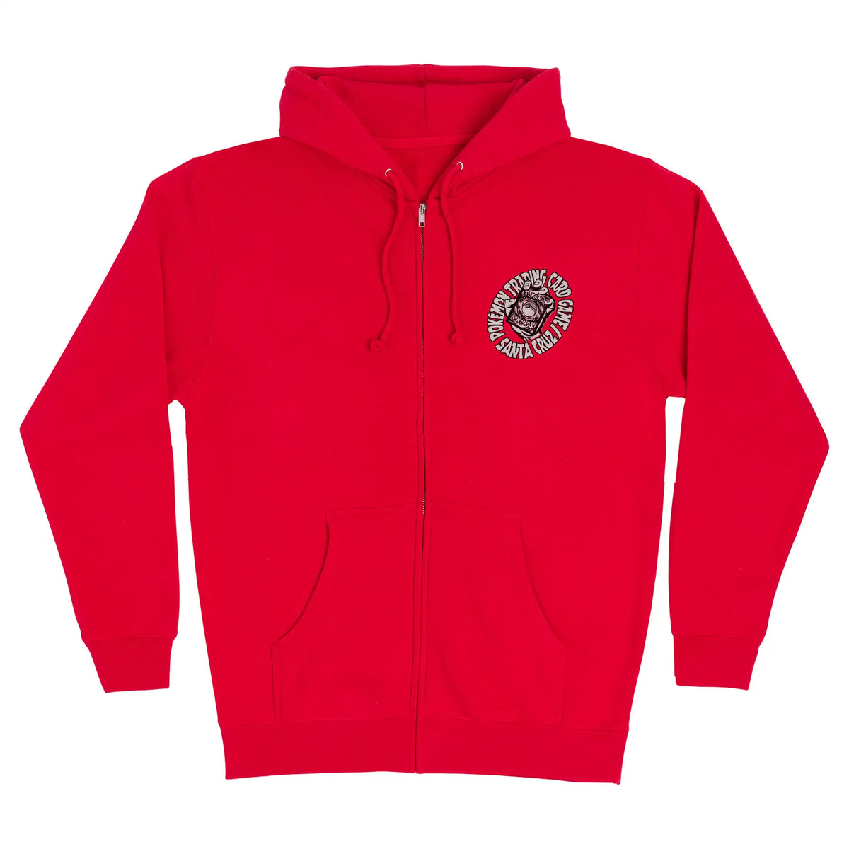 Santa Cruz | Pokemon TCG Hand Zip Hoodie Red