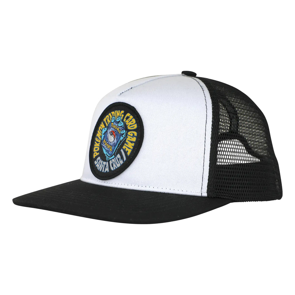 Santa Cruz | Pokemon TCG Hand Youth Cap White Black