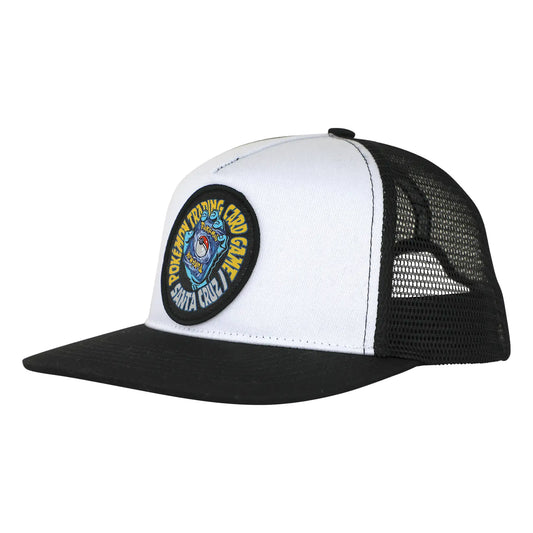 Santa Cruz | Pokemon TCG Hand Youth Cap White Black