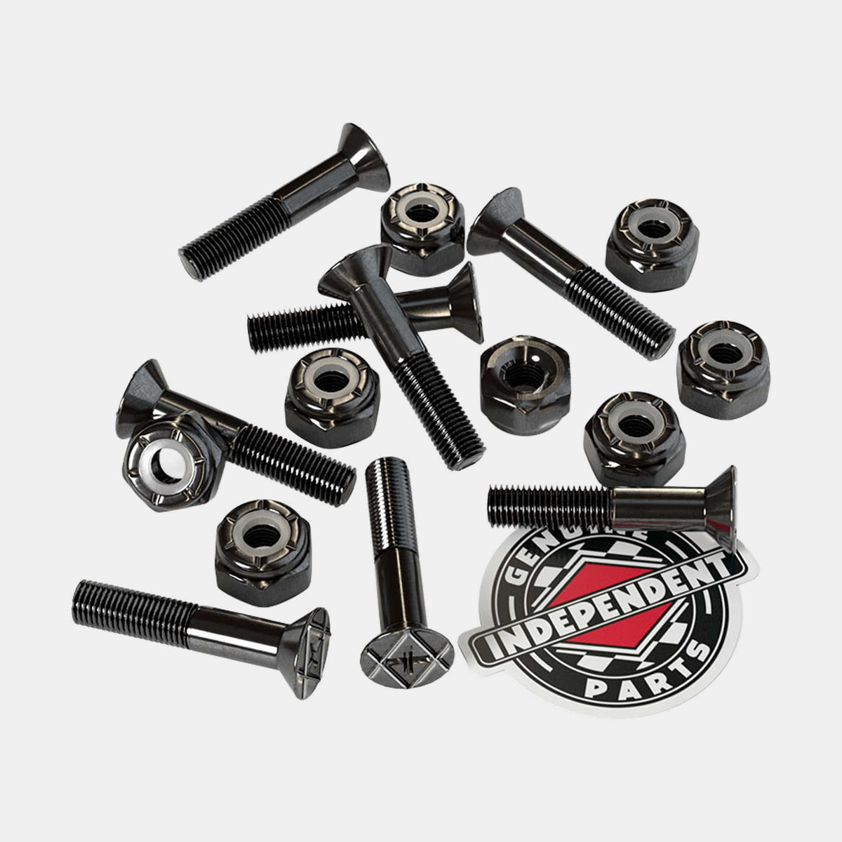 Santa Cruz | 1in Phillips Independent Genuine Parts Bolts Black