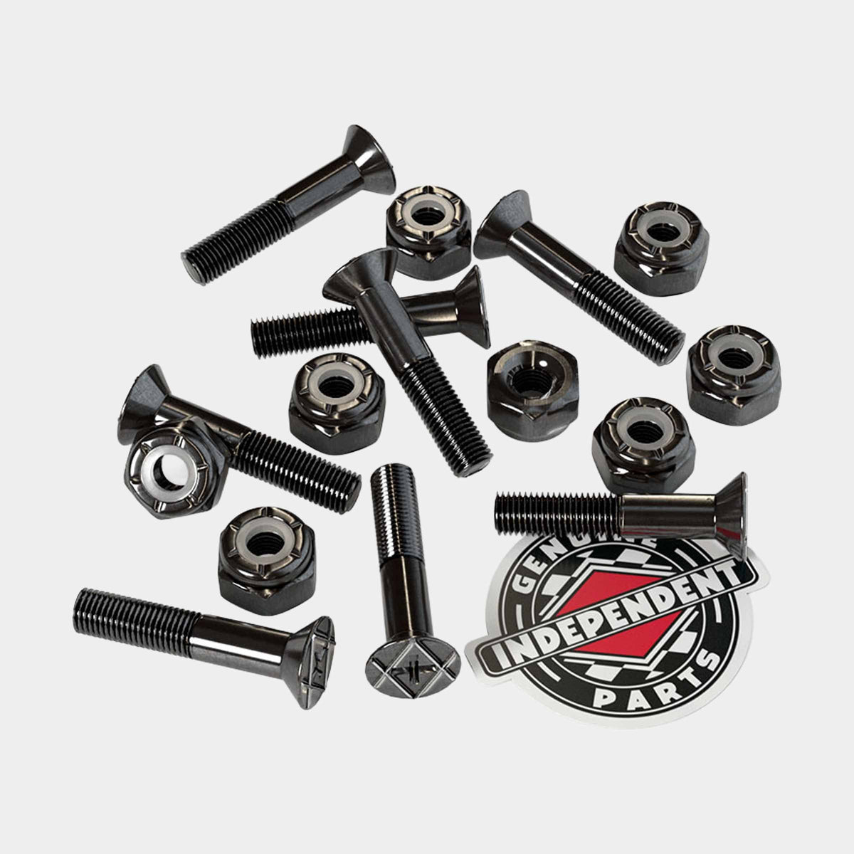 Santa Cruz | 1.25in Phillips Independent Genuine Parts Bolts Black