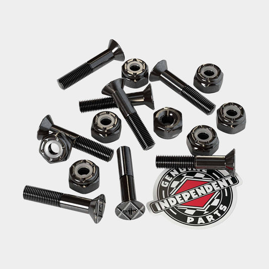 Santa Cruz | 1.25in Phillips Independent Genuine Parts Bolts Black
