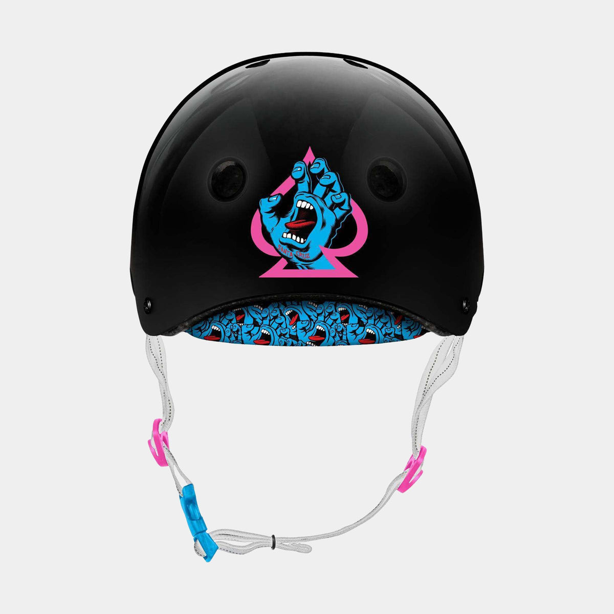 Santa Cruz | Low Pro Pro-Tec X Santa Cruz Helmet Black Gloss