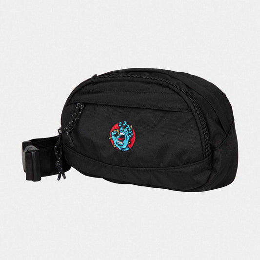 Santa Cruz Hand Dot Emb Waistpack Bag Black