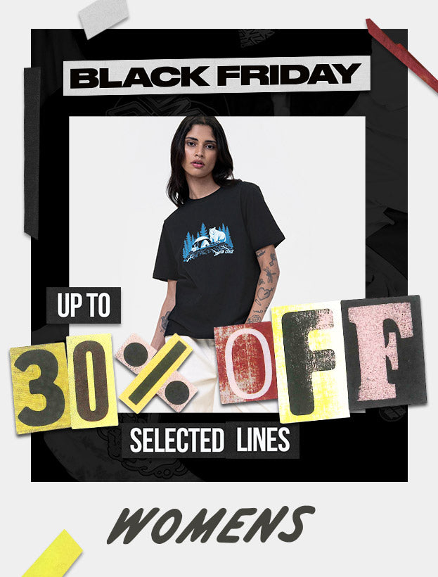 Santa Cruz Women's Black Friday Sale - Up to 30% off selected lines.