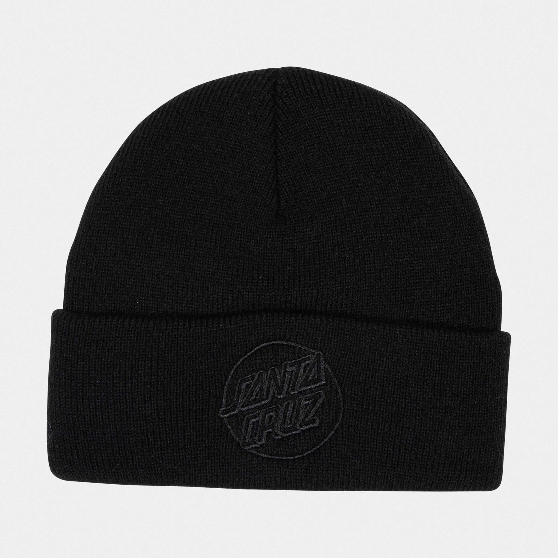 Santa Cruz Tonal Opus Dot Beanie Black