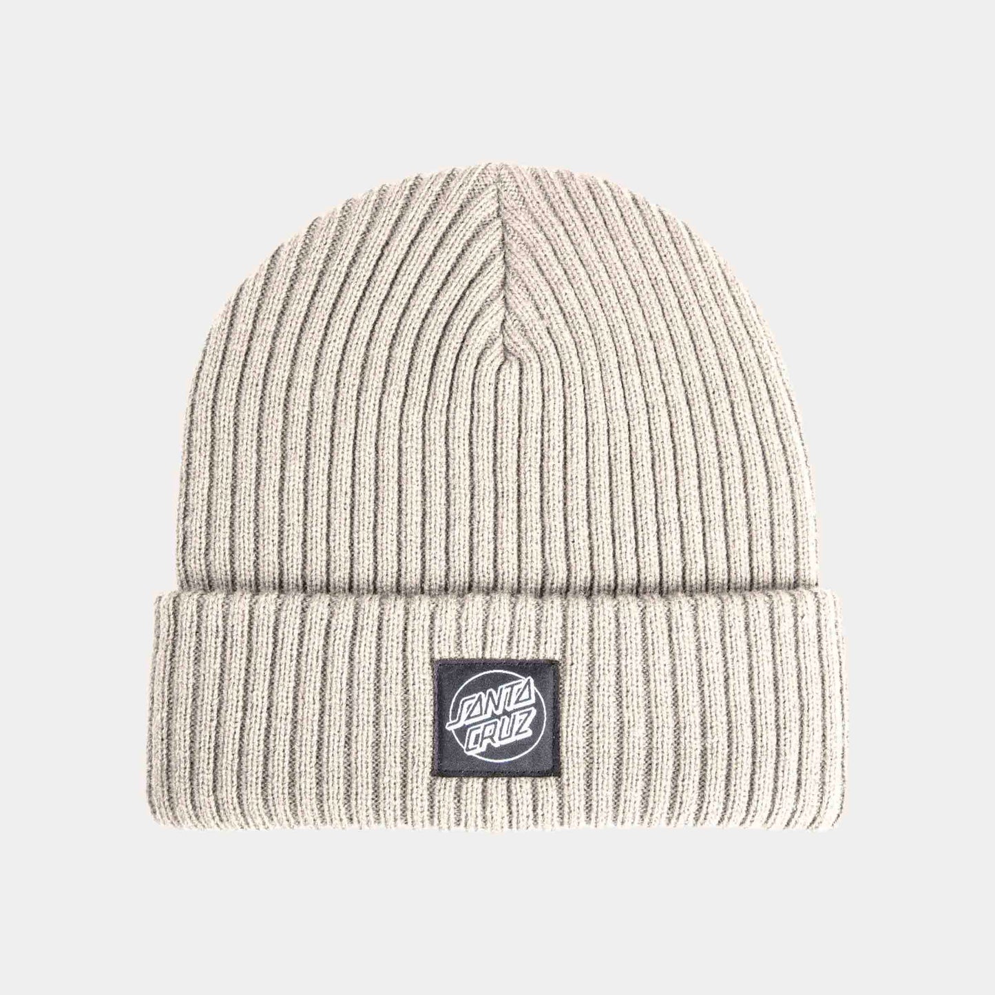 Santa Cruz Opus Dot Label Beanie Unbleached Cotton