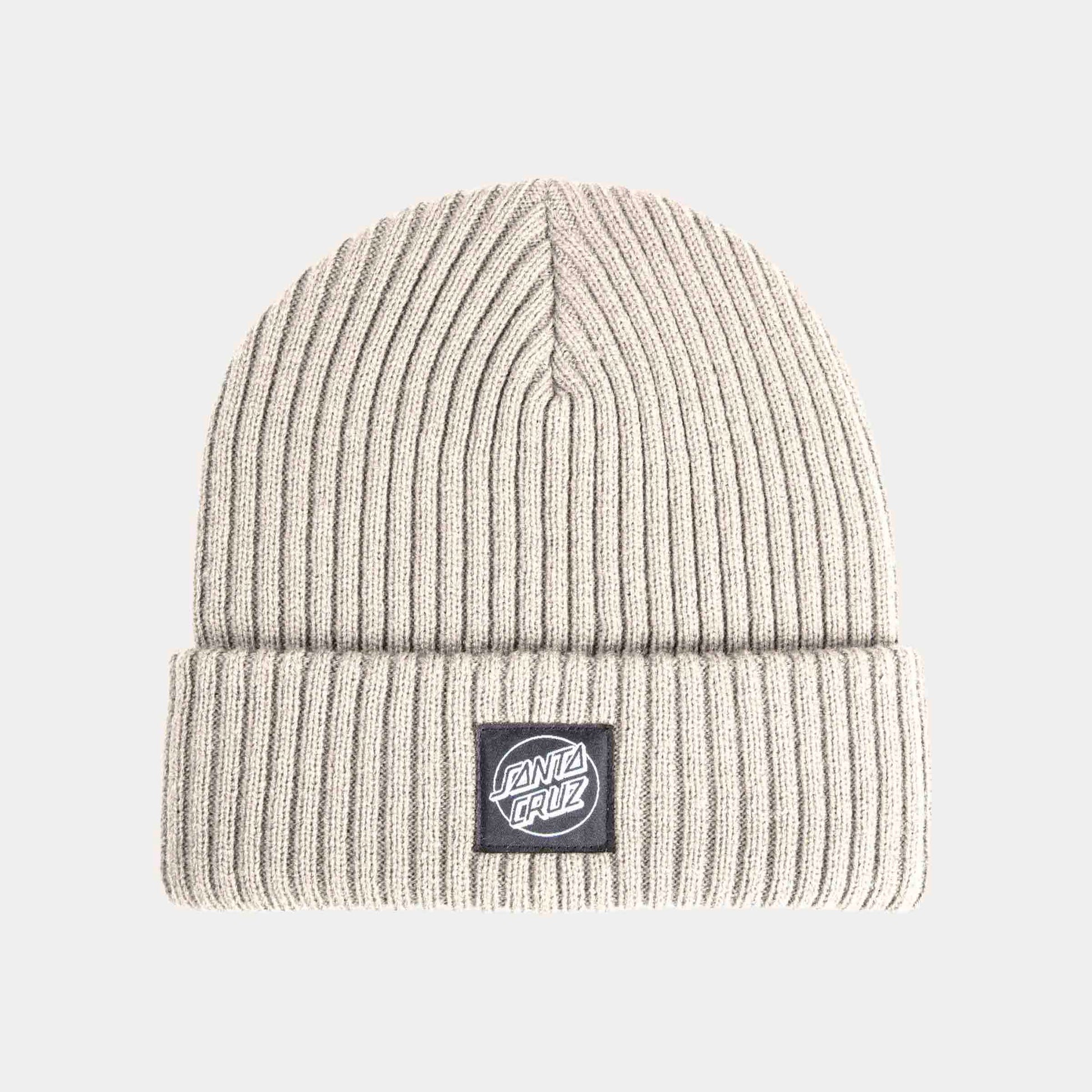 Santa Cruz Opus Dot Label Beanie Unbleached Cotton