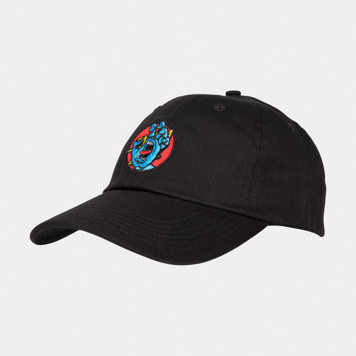 Santa Cruz Hand Dot Cap Cap Black