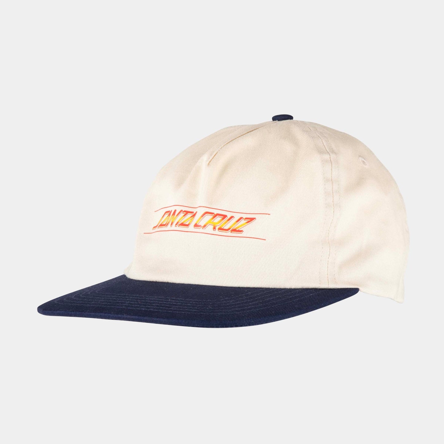 Santa Cruz | Classic Fade Strip Snapback Wax Paper Midnight Blue