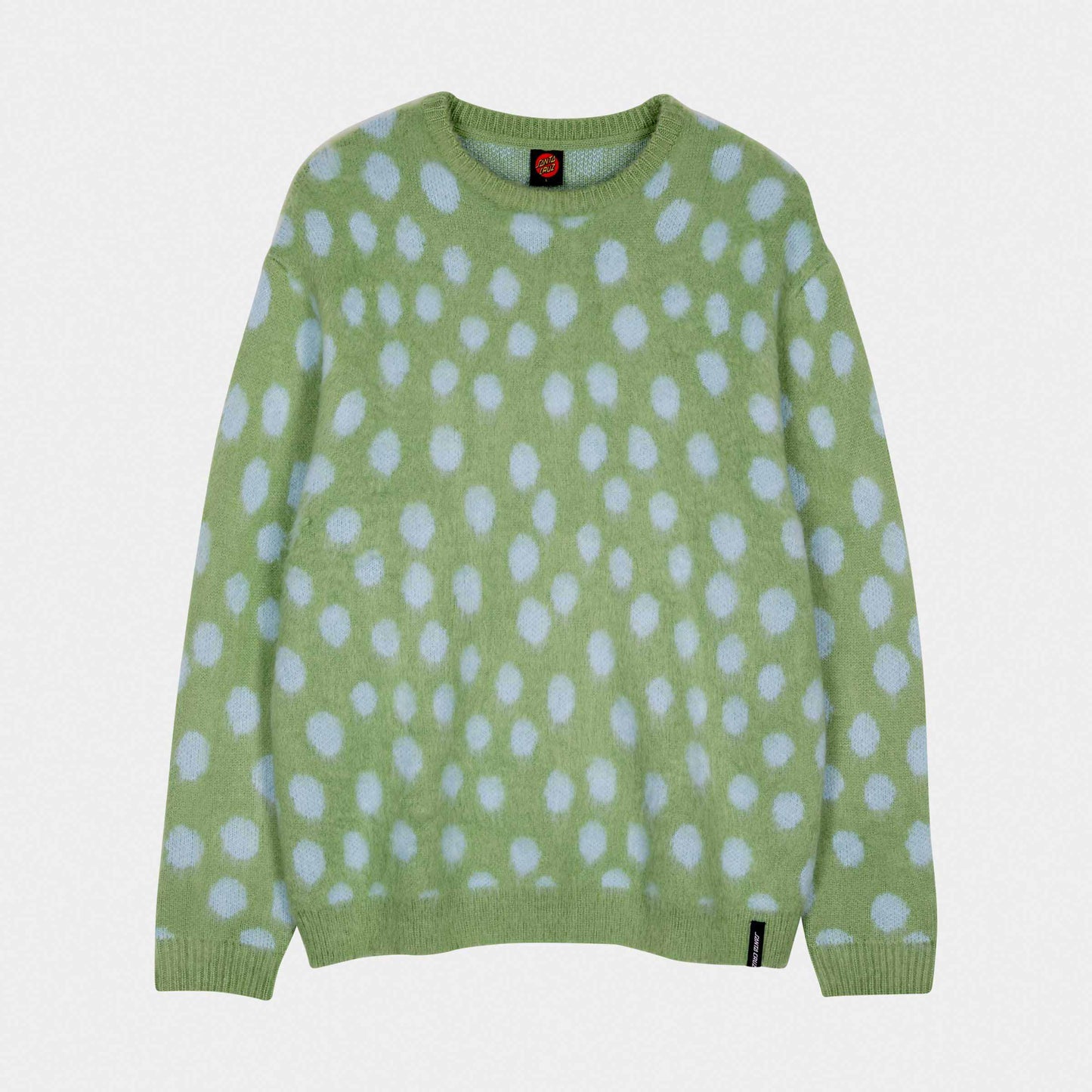 Santa Cruz Jaguar Knit Crew Moon Rock