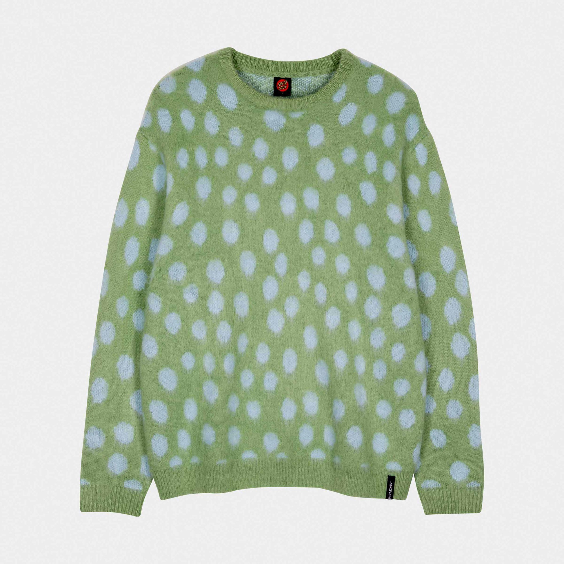 Santa Cruz Jaguar Knit Crew Moon Rock