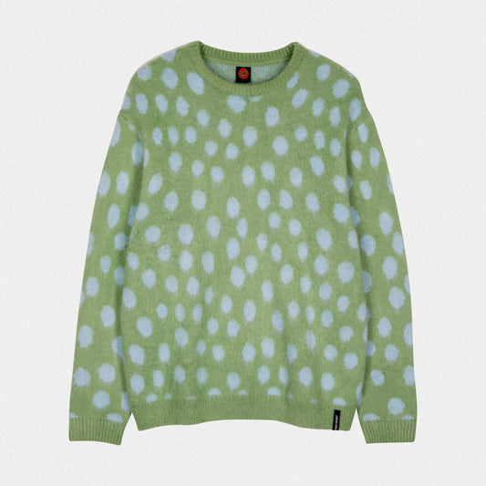 Santa Cruz Jaguar Knit Crew Moon Rock