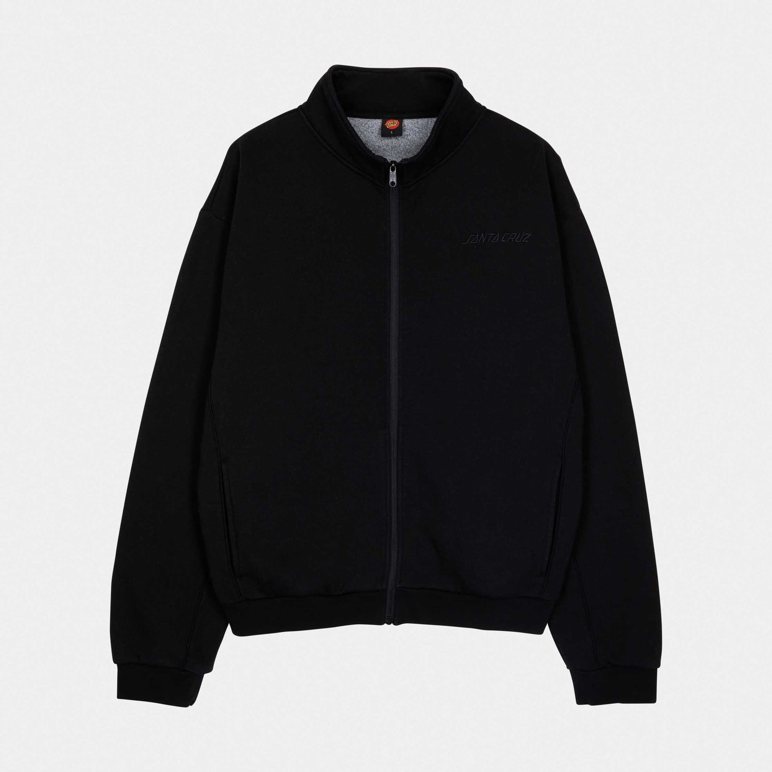 Santa Cruz Team Track Top Crew Black