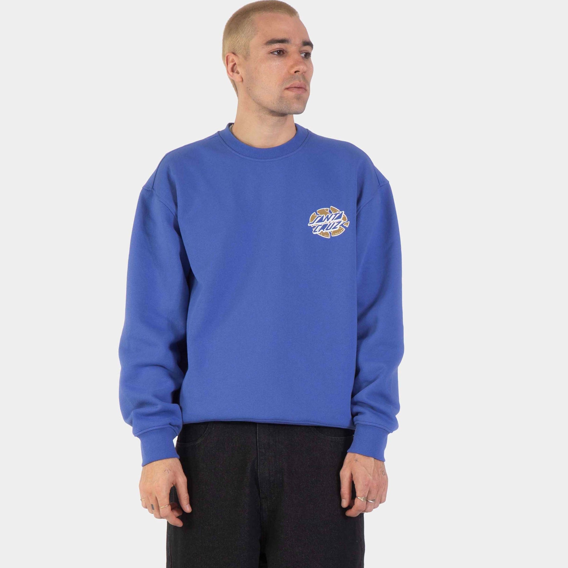 Santa Cruz | Grabke Exploding Dot Crew Sapphire