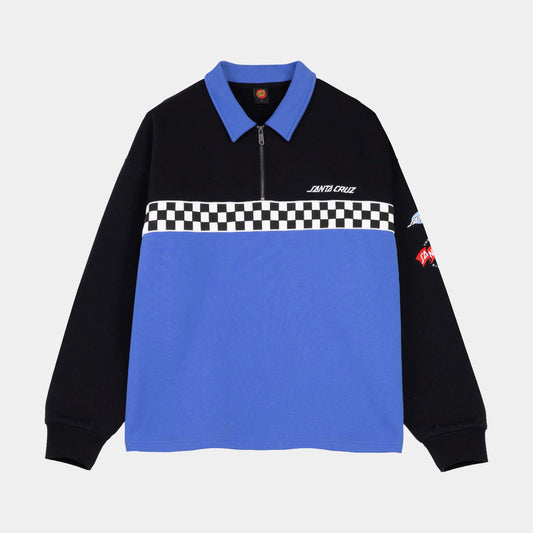 Santa Cruz | Podium 1/4 Zip Crew Black Sapphire