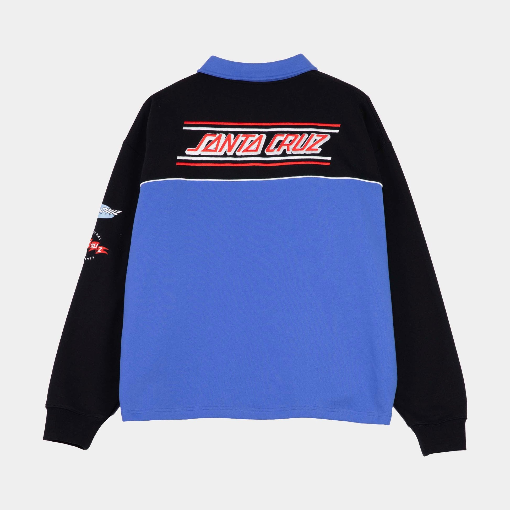 Santa Cruz | Podium 1/4 Zip Crew Black Sapphire