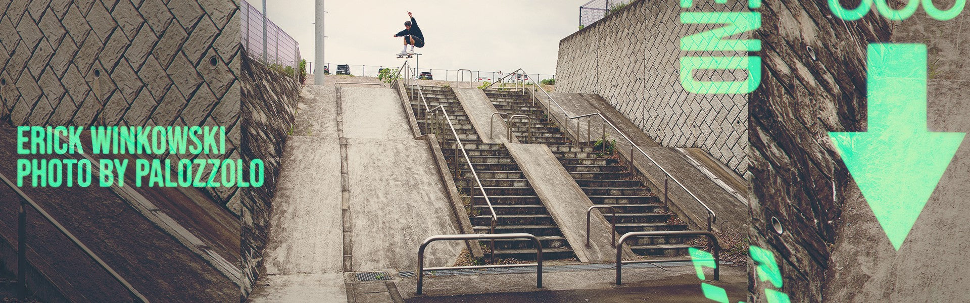 Santa Cruz - Erick Winkowski skating photo by Palozzolo