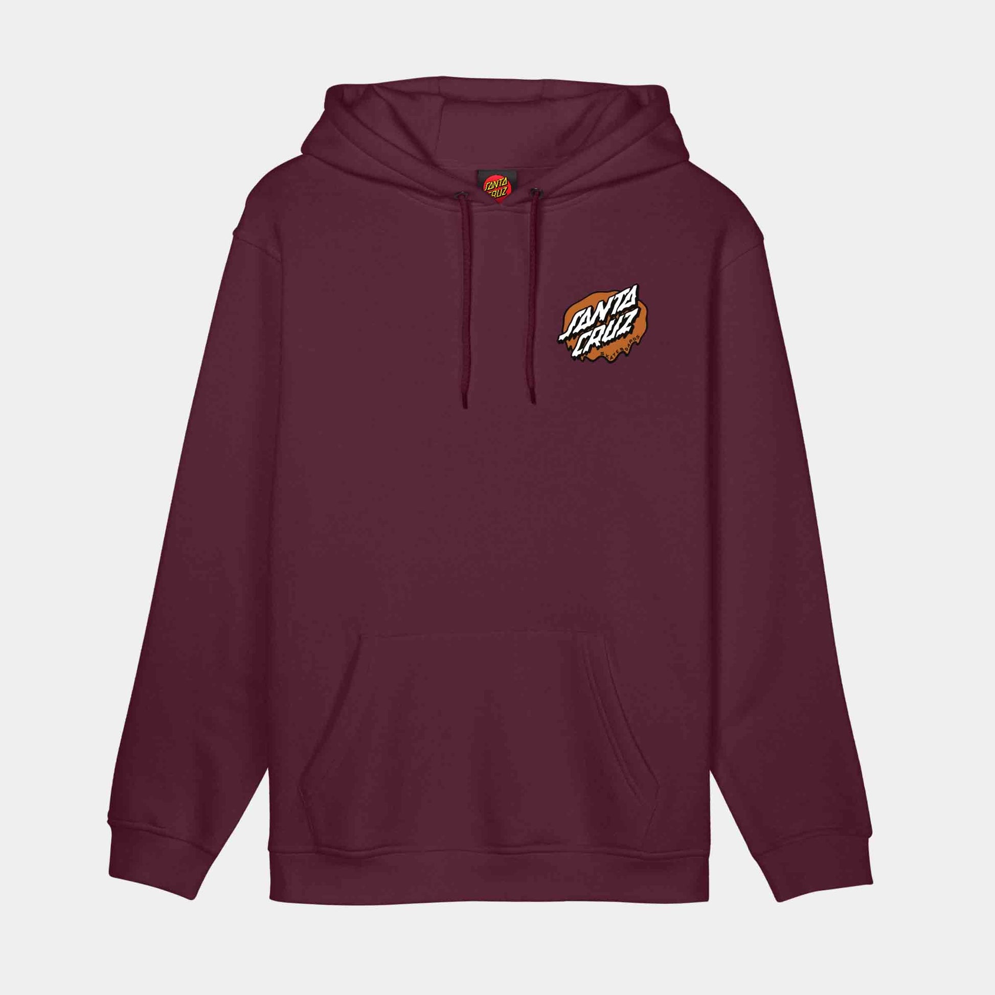 Santa Cruz Slime Scream Hoodie Dark Cherry