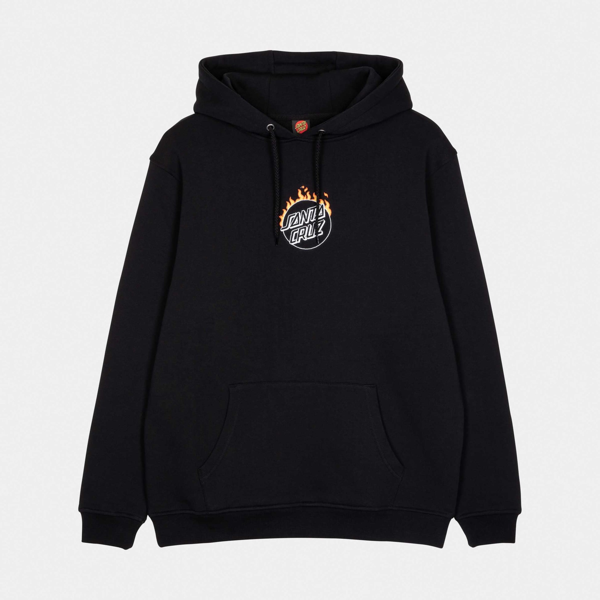 Santa Cruz Burnt Opus Hoodie Black