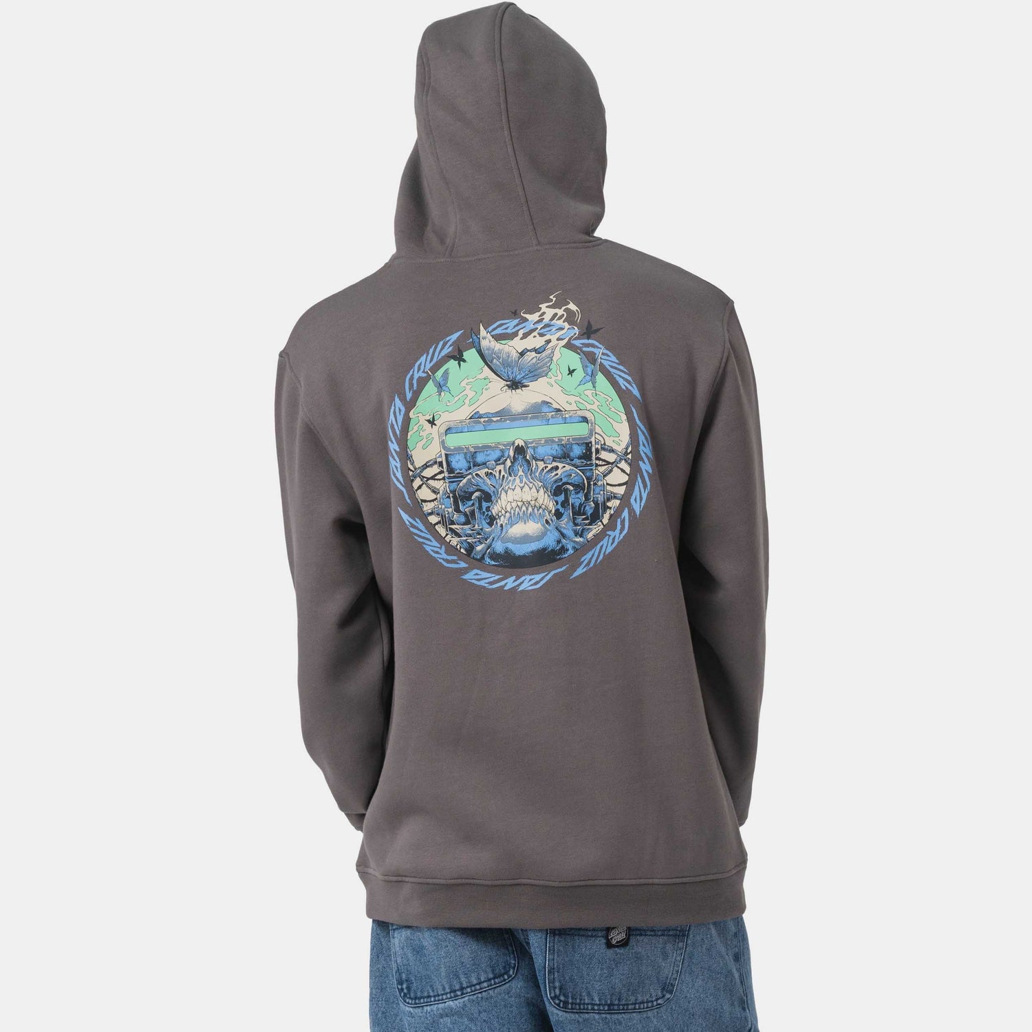 Santa Cruz Wooten Cyber Hoodie Flint