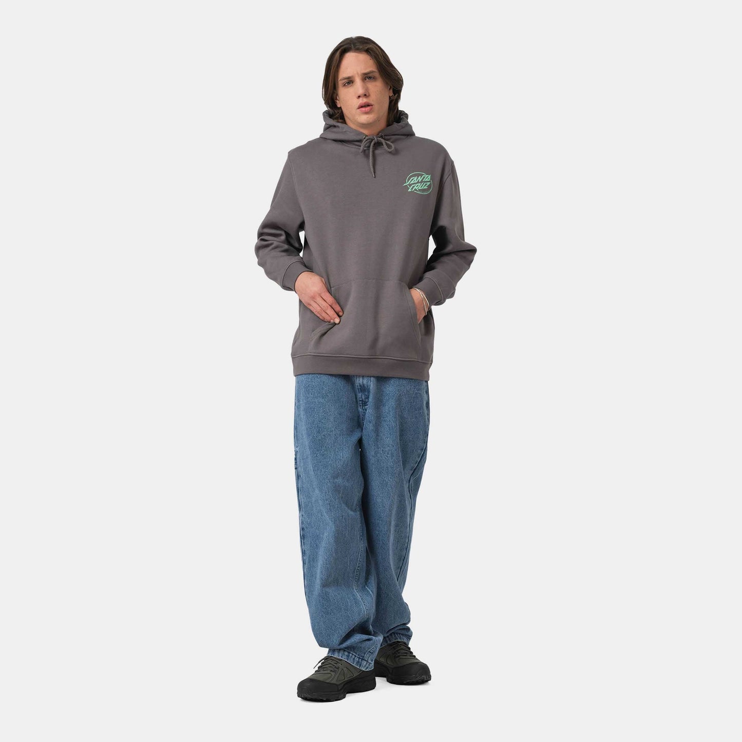 Santa Cruz Wooten Cyber Hoodie Flint