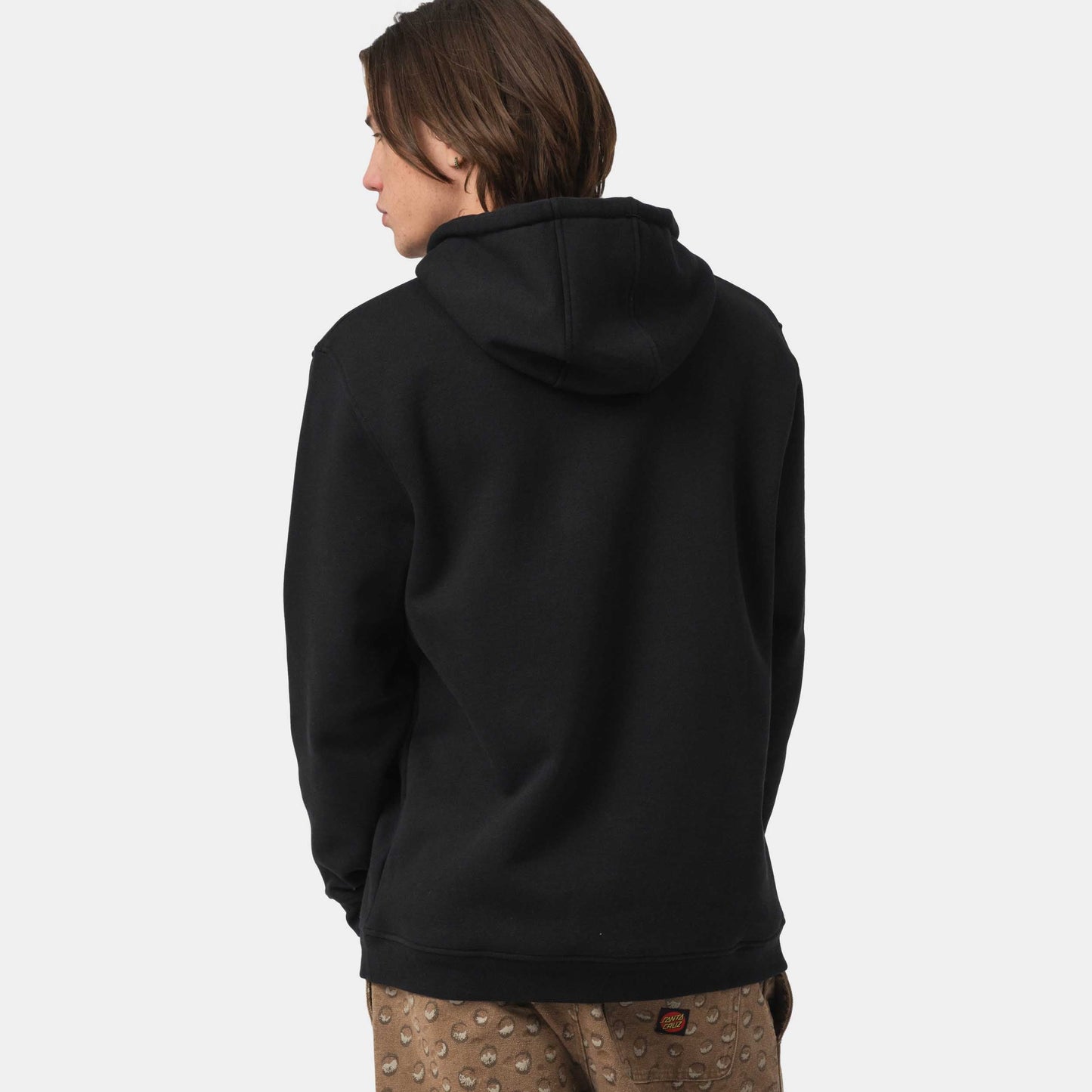 Santa Cruz Hand Dot Hoodie Black