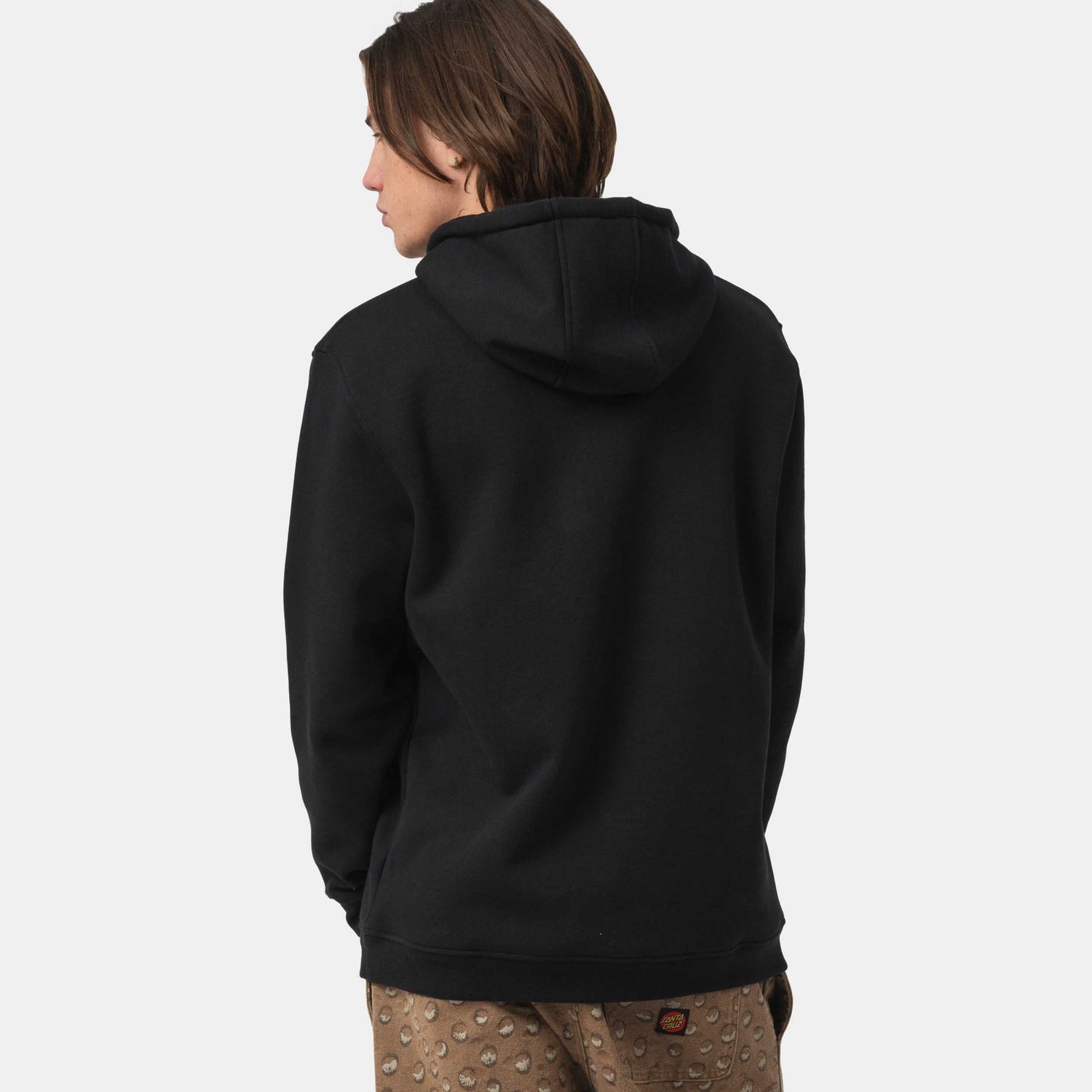 Santa Cruz Hand Dot Hoodie Black