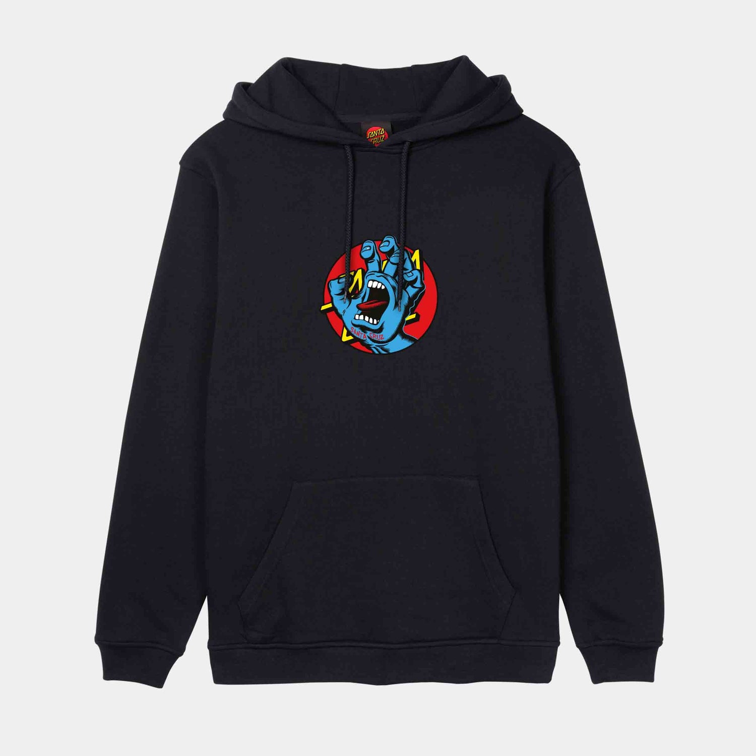 Santa Cruz Hand Dot Hoodie Black