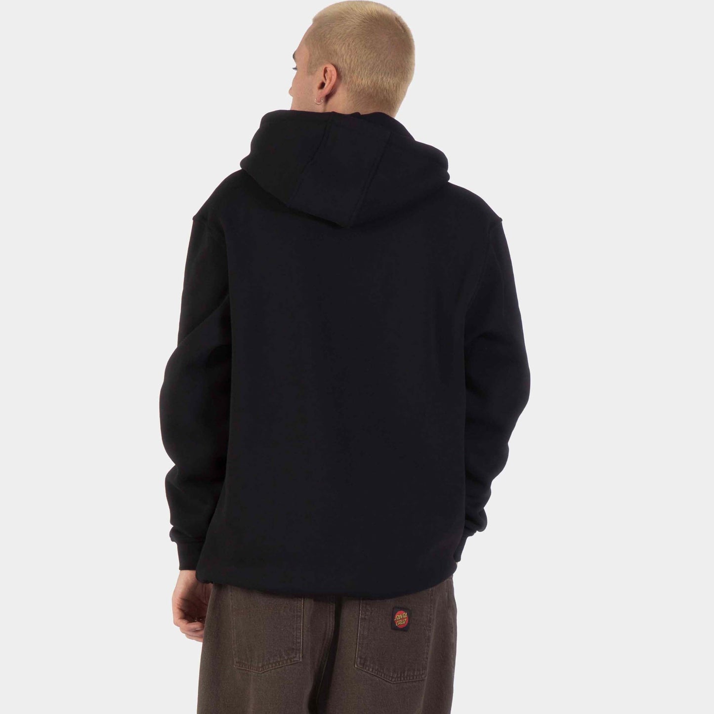 Santa Cruz | Dot Guy Front Hoodie Black