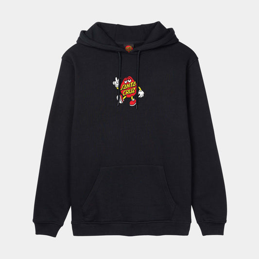 Santa Cruz | Dot Guy Front Hoodie Black