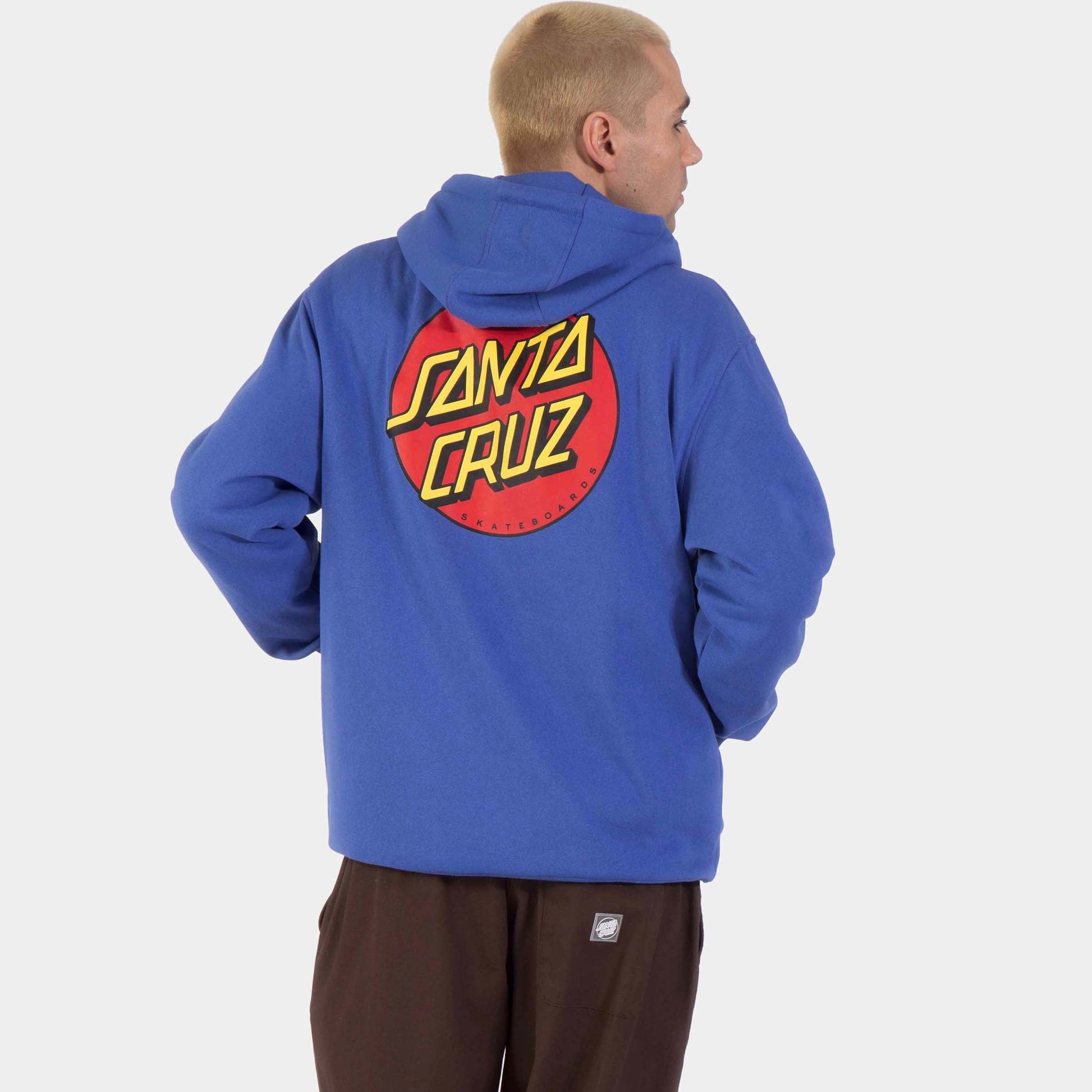 Santa Cruz | Classic Dot Chest Hoodie Sapphire