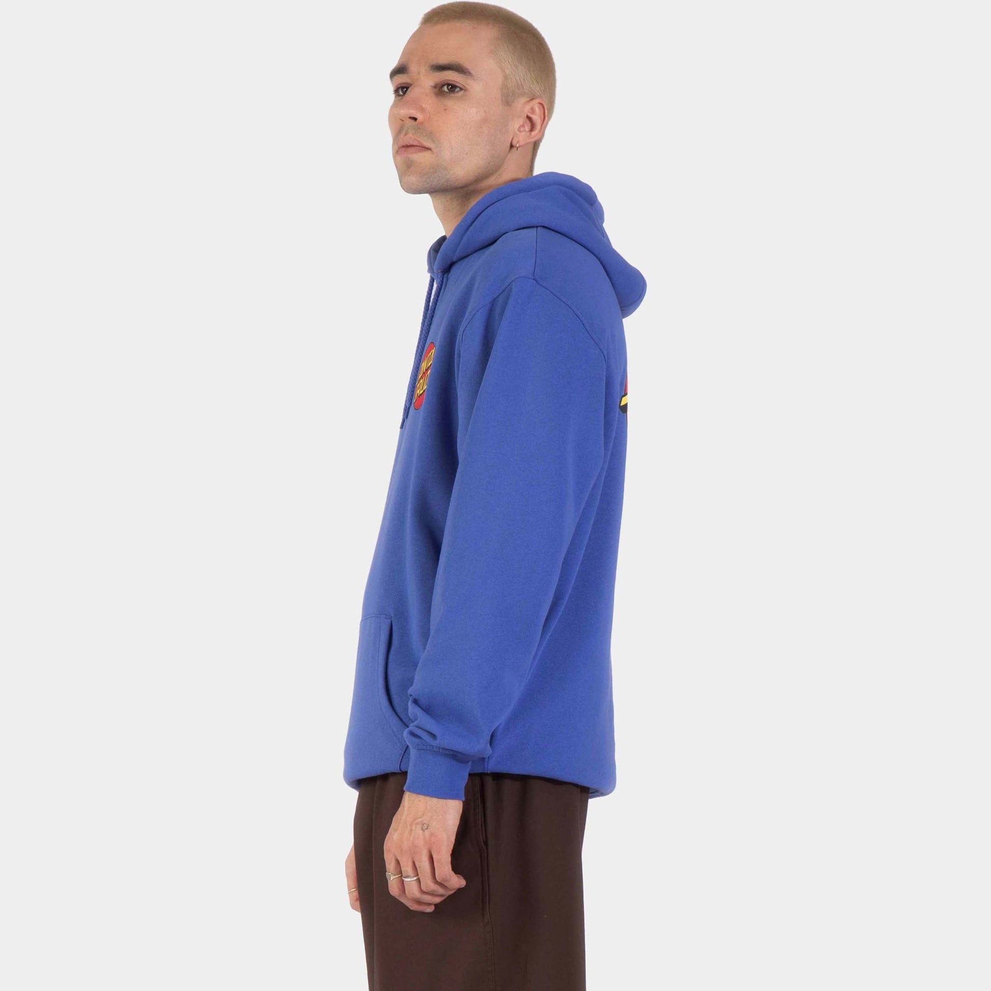 Santa Cruz | Classic Dot Chest Hoodie Sapphire