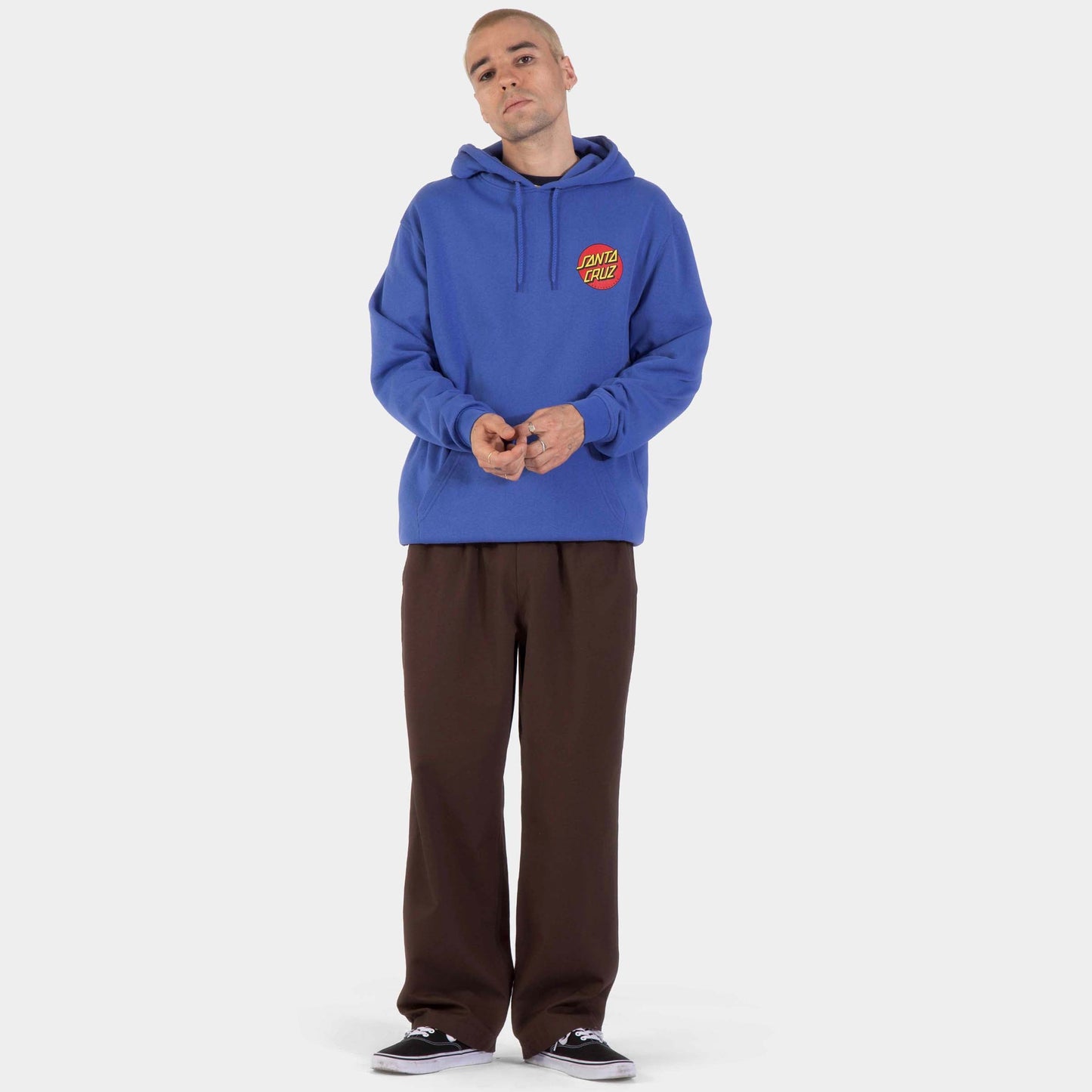 Santa Cruz | Classic Dot Chest Hoodie Sapphire