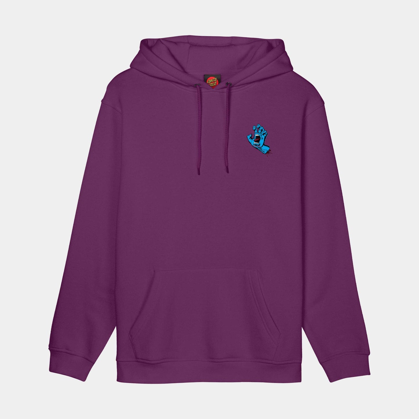 Santa Cruz | Screaming Hand Chest Hoodie Fresh Purple