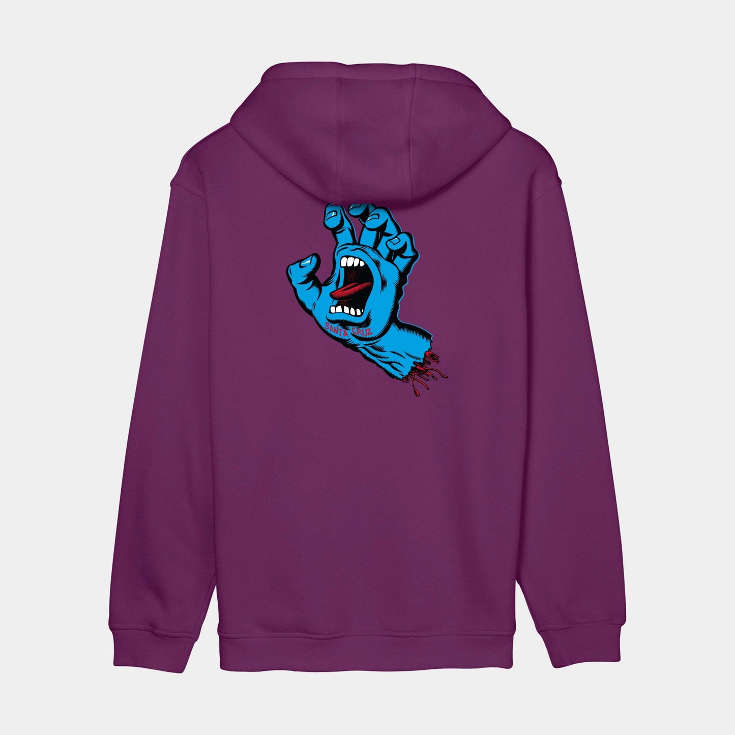 Santa Cruz | Screaming Hand Chest Hoodie Fresh Purple