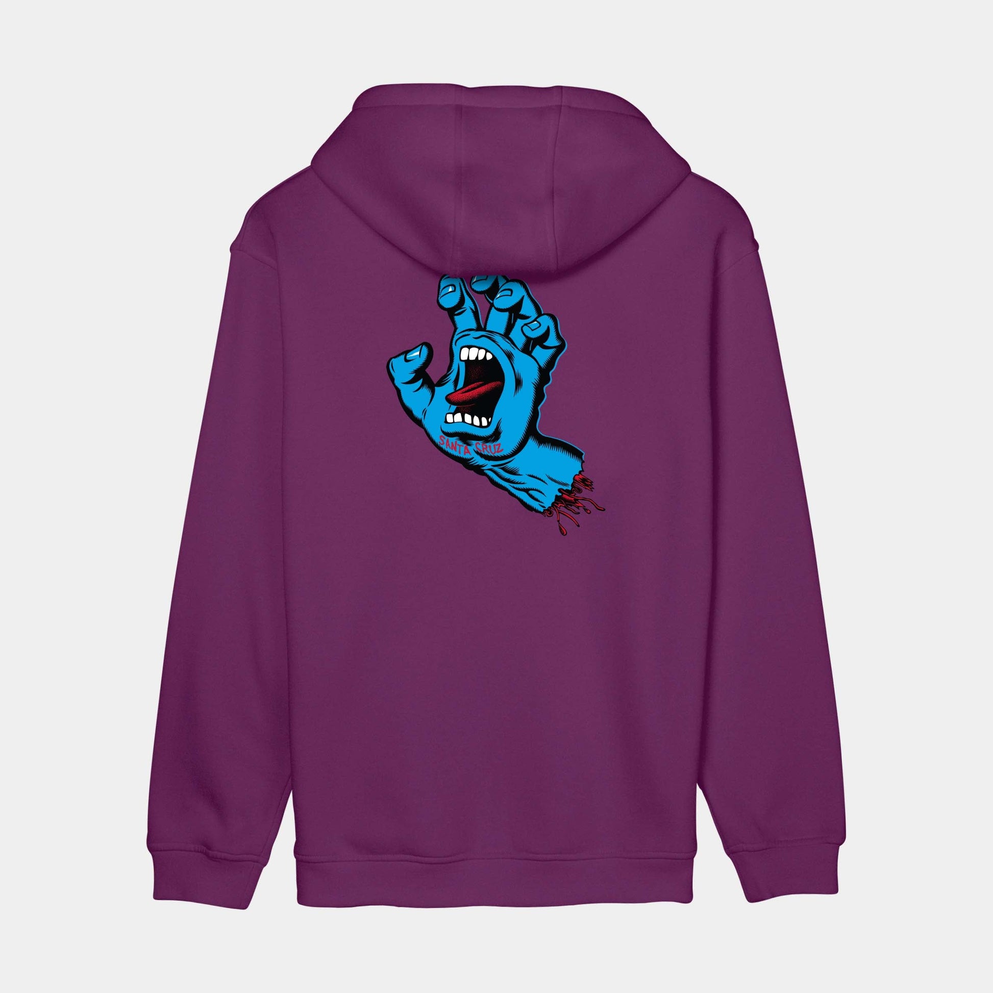 Santa Cruz | Screaming Hand Chest Hoodie Fresh Purple