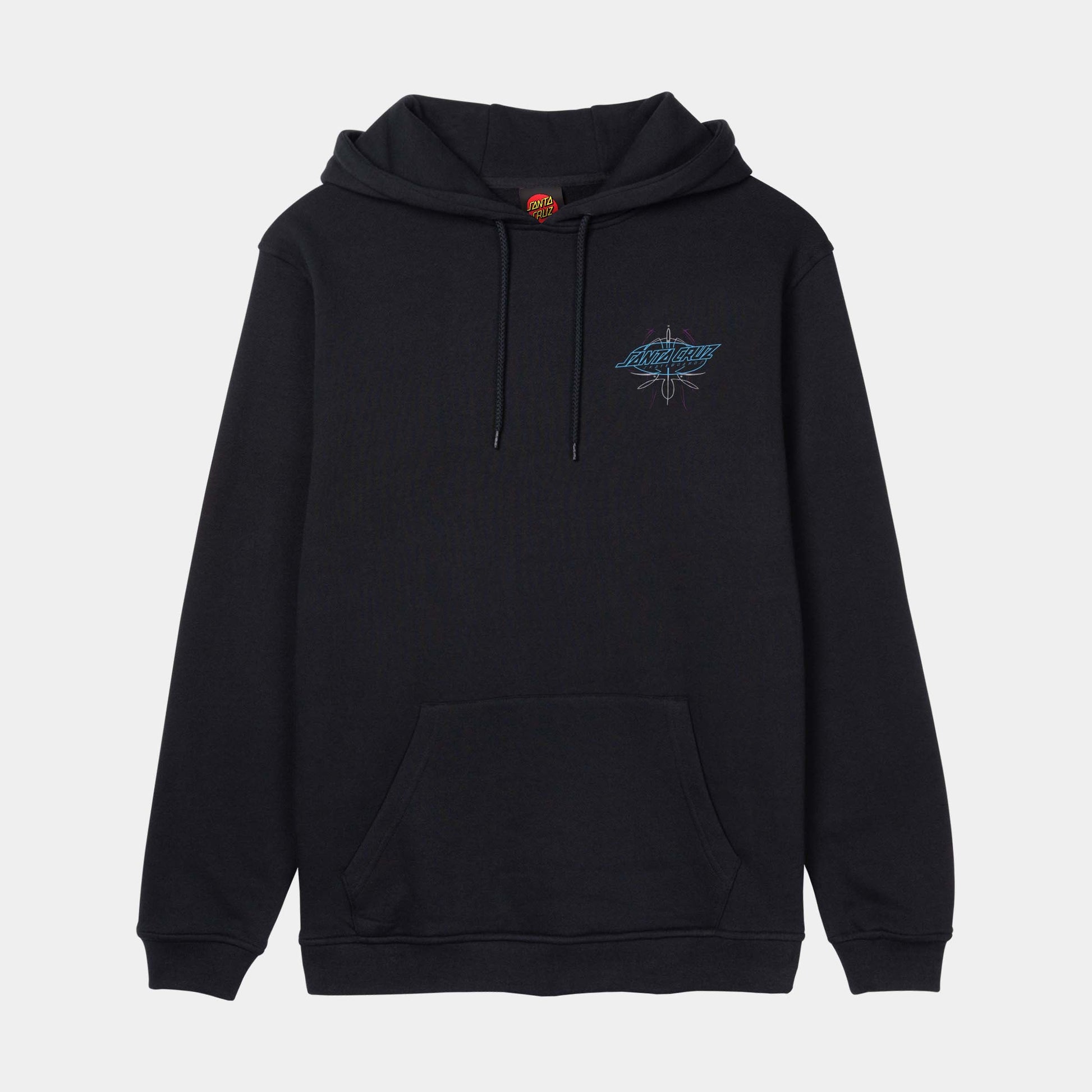 Santa Cruz | Meek Pinstripe Slasher Hoodie Black