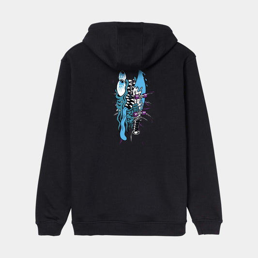 Santa Cruz | Meek Pinstripe Slasher Hoodie Black
