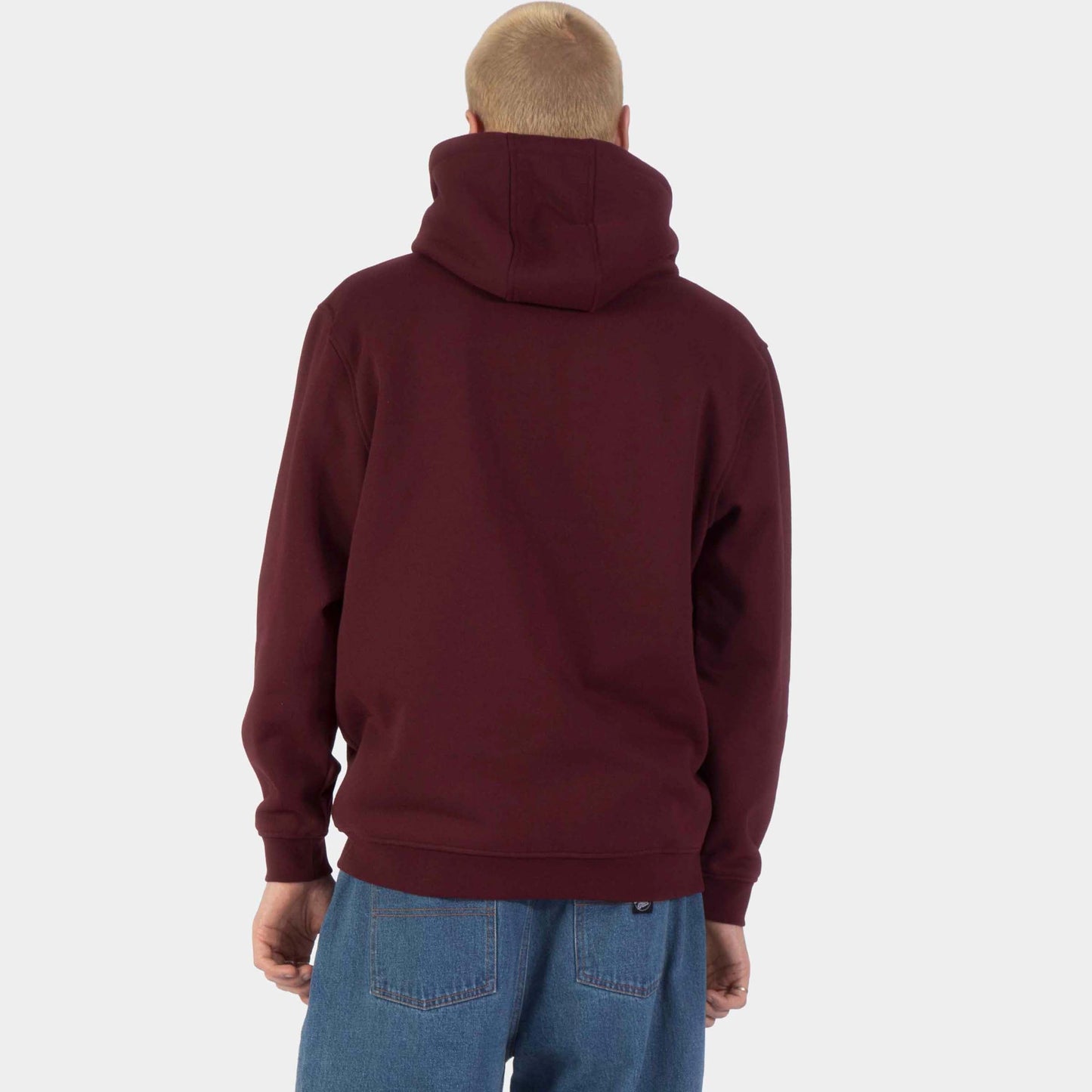 Santa Cruz | Forging Dot Centre Hoodie Dark Plum