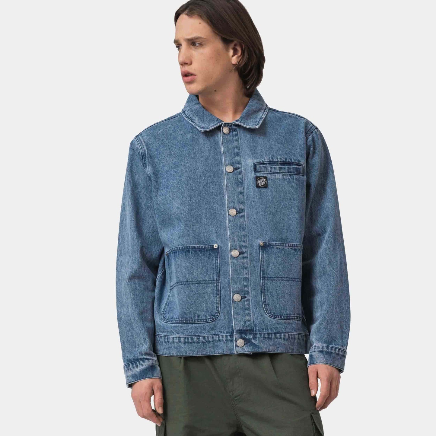 Santa Cruz Railroad Jacket Mid Blue