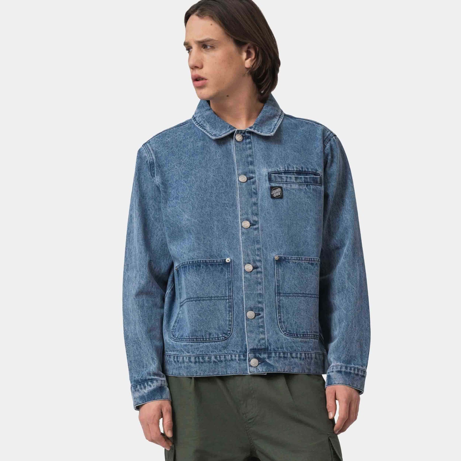 Santa Cruz Railroad Jacket Mid Blue