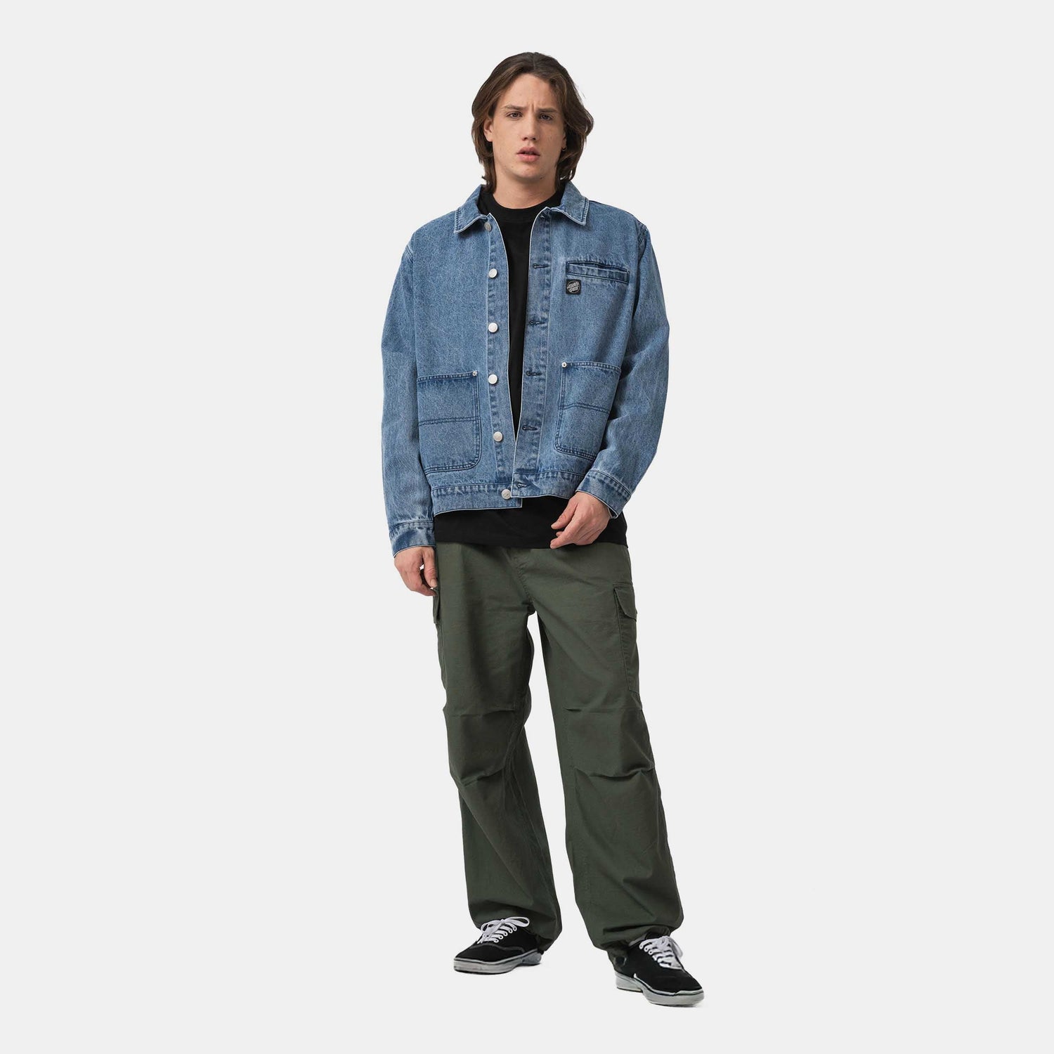 Santa Cruz Railroad Jacket Mid Blue