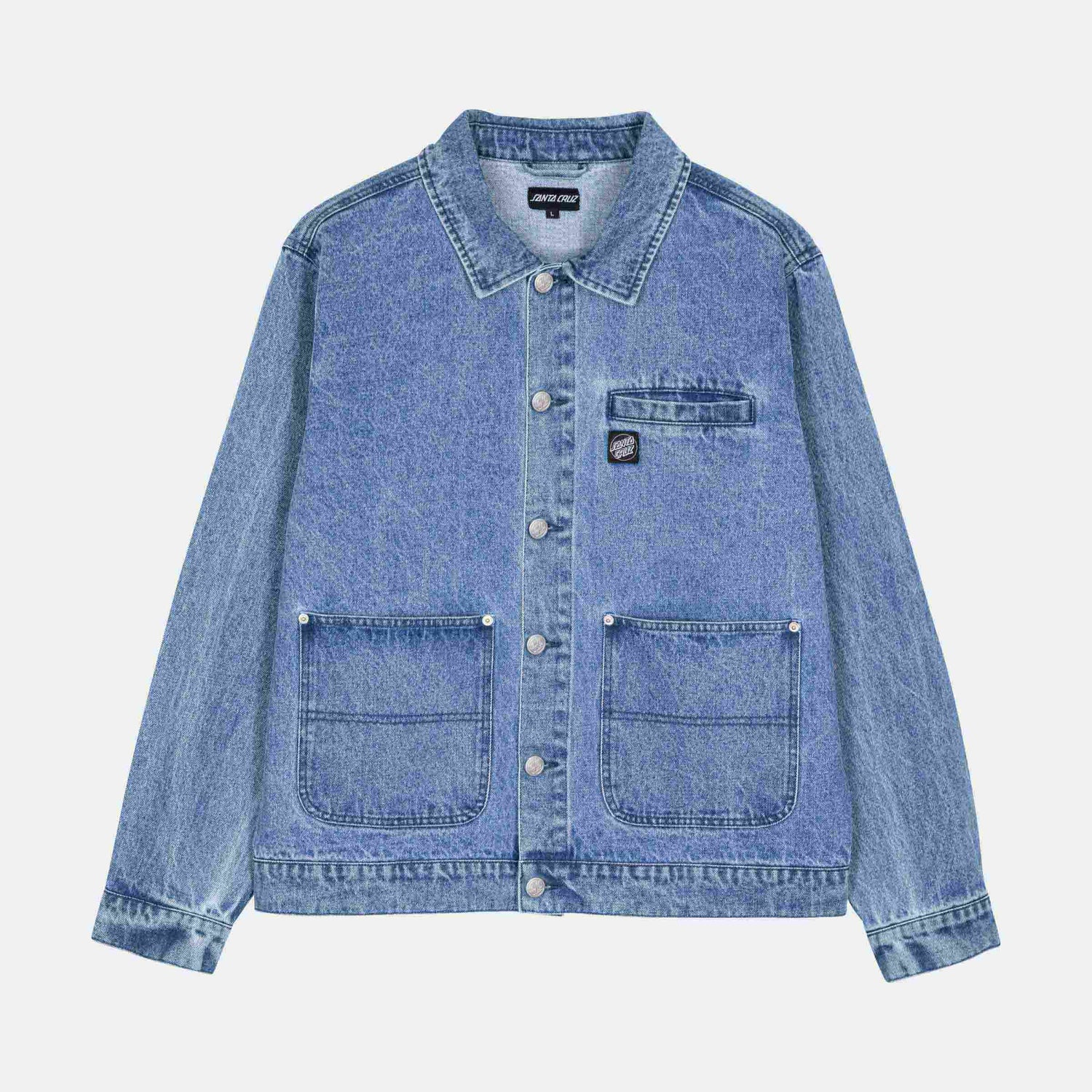 Santa Cruz Railroad Jacket Mid Blue
