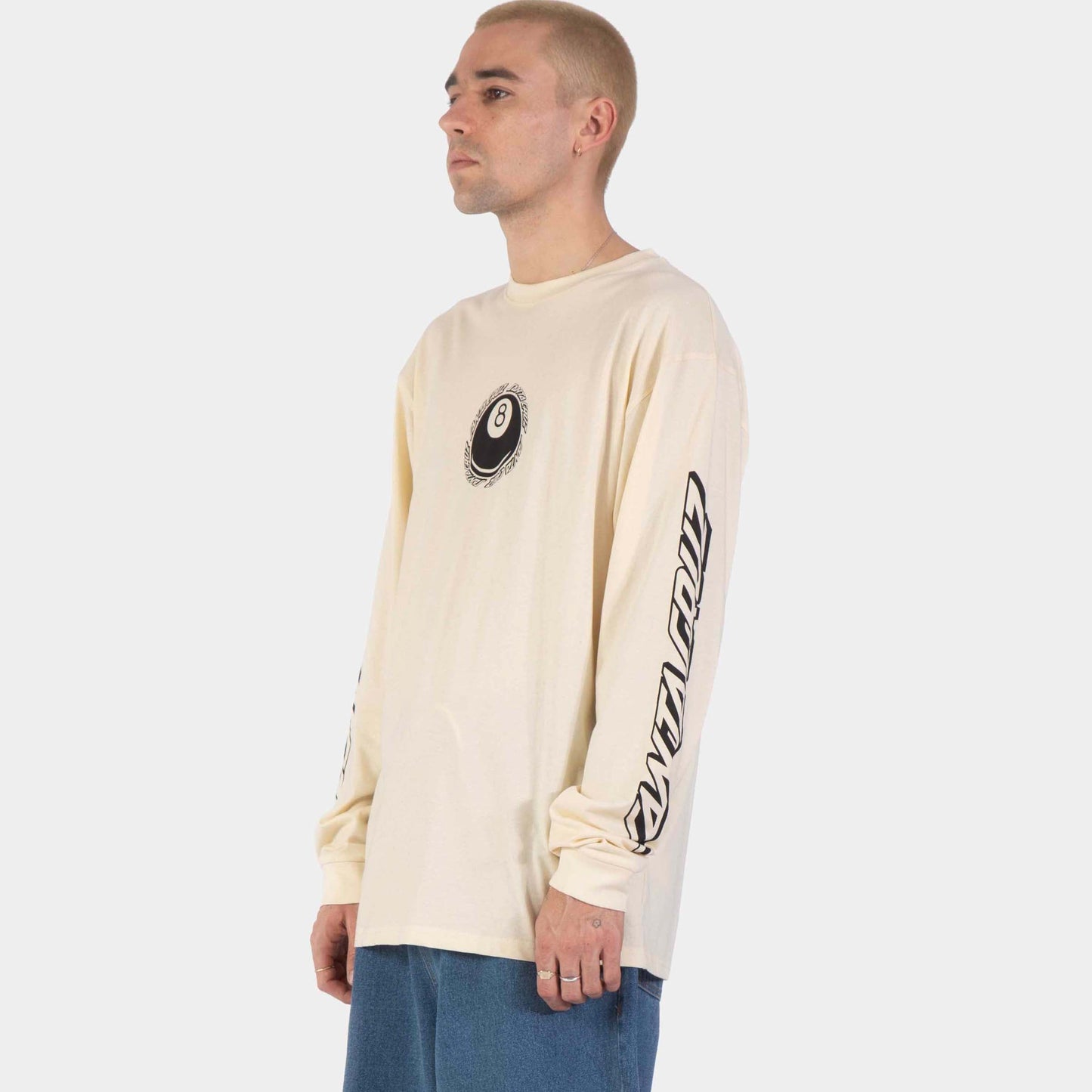 Santa Cruz | Winkowski Hachi Ball Long Sleeve T Shirt Wax Paper